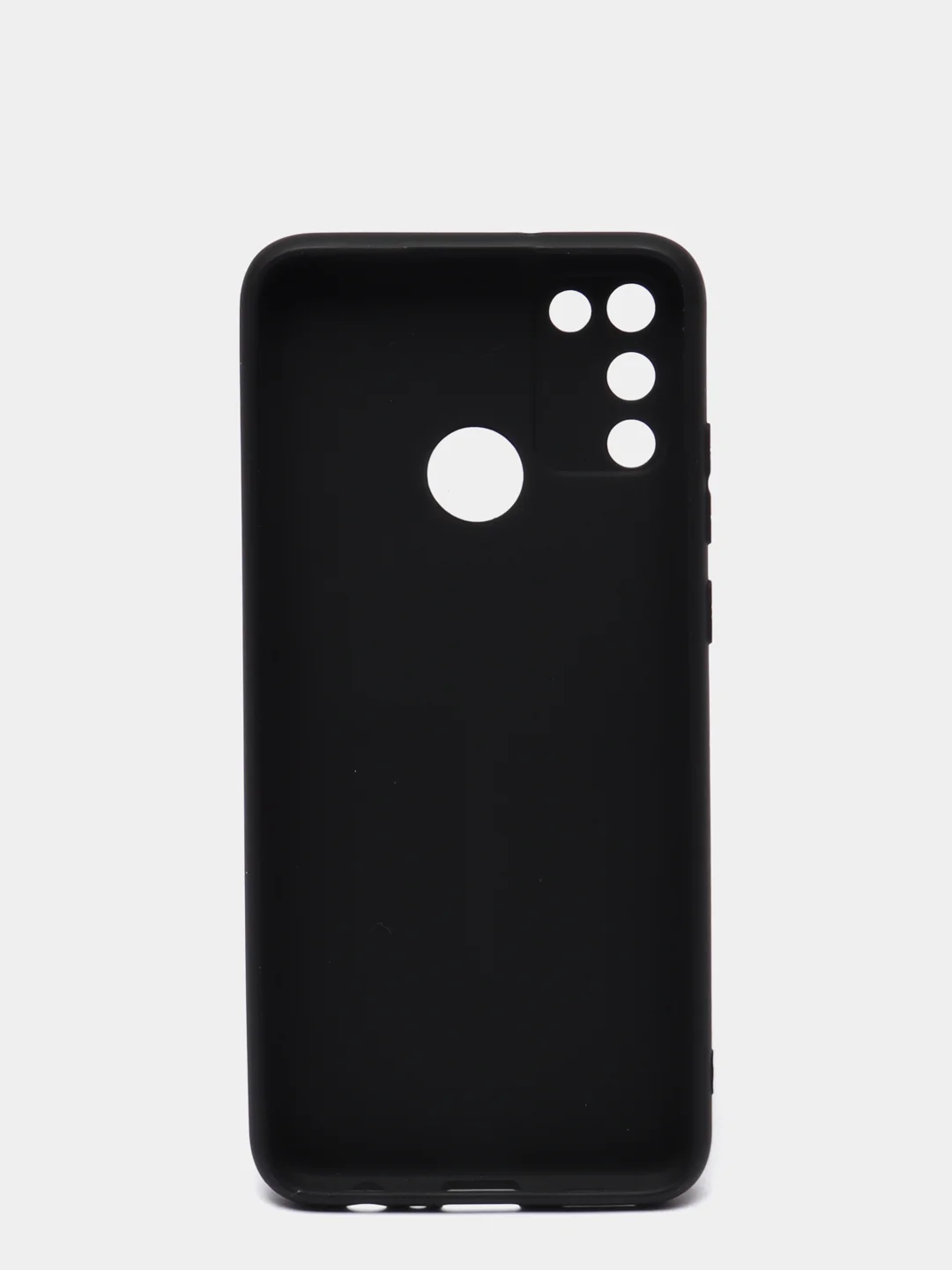Угольный чехол силиконовый Huawei Honor 9A (Хуавей Хонор 9А), цветной, матовый