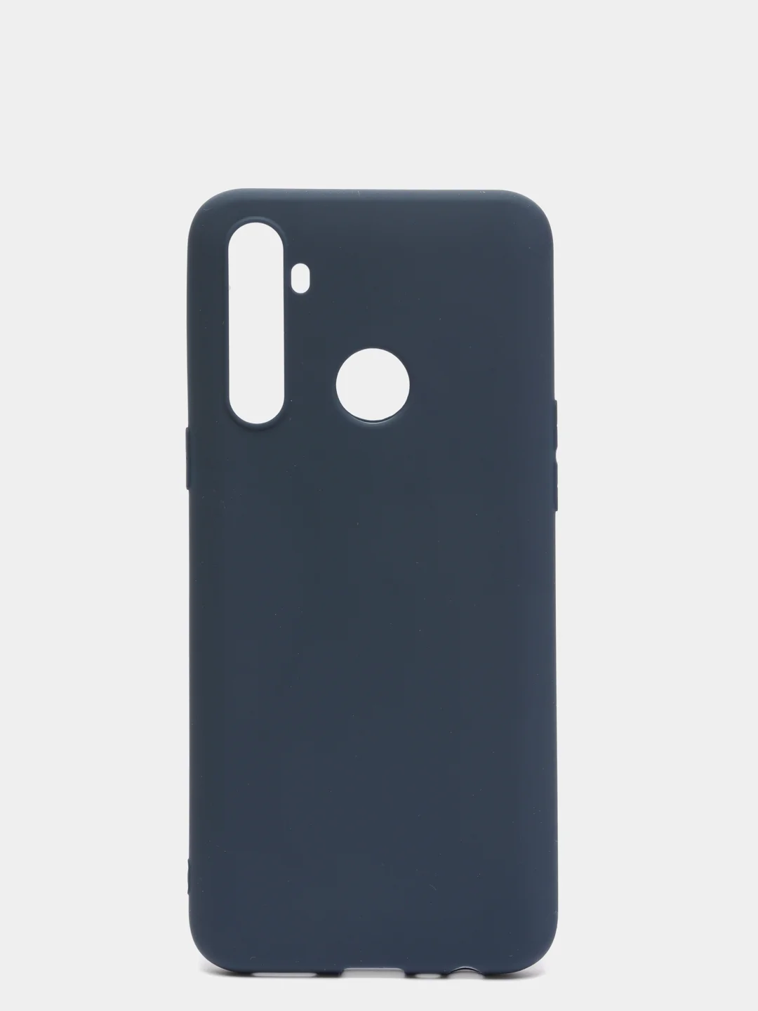 Серый чехол мягкий накладка для Realme C21, C11, C15, C3, C20, 8
