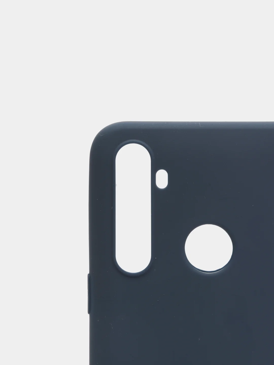 Серый чехол мягкий накладка для Realme C21, C11, C15, C3, C20, 8