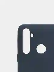 Серый чехол мягкий накладка для Realme C21, C11, C15, C3, C20, 8