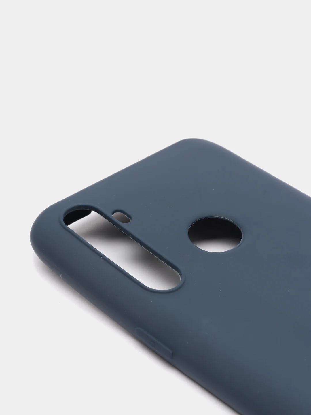 Серый чехол мягкий накладка для Realme C21, C11, C15, C3, C20, 8