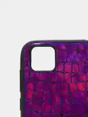 Индиго чехол Huawei Y5p / Honor 9S, Хуавей У5п / Хонор 9С силиконовый, имитация змеиной кожи
