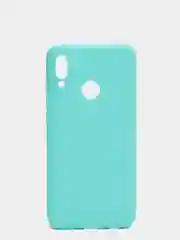 Бирюзовый чехол для Huawei Honor 10 Lite, P Smart 2019 цветной силиконовый матовый