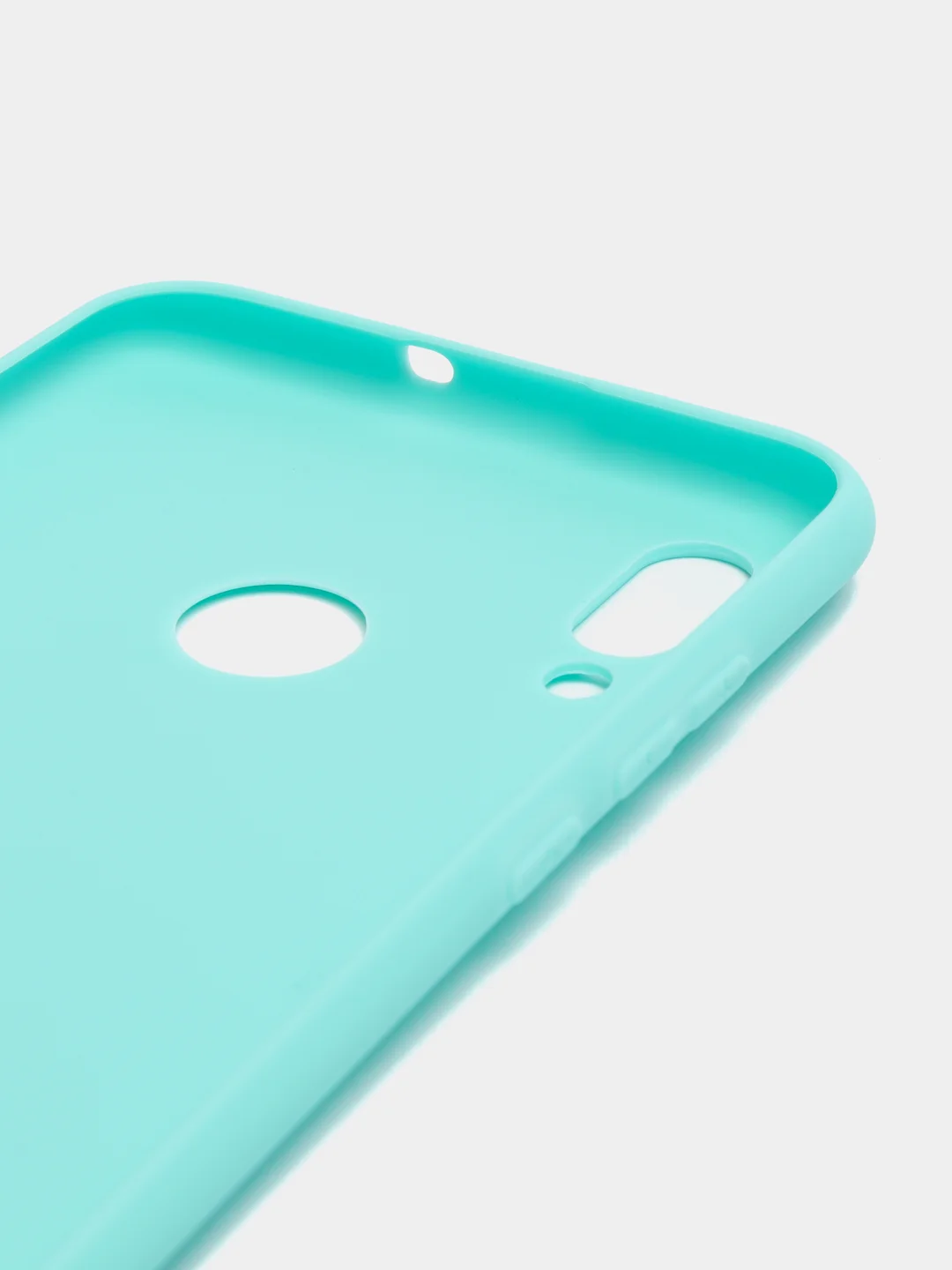 Бирюзовый чехол для Huawei Honor 10 Lite, P Smart 2019 цветной силиконовый матовый