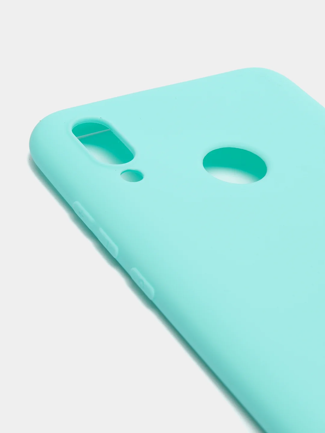 Бирюзовый чехол для Huawei Honor 10 Lite, P Smart 2019 цветной силиконовый матовый
