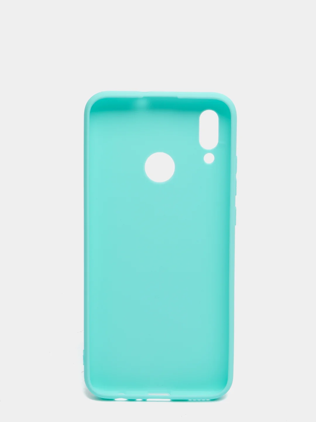 Бирюзовый чехол для Huawei Honor 10 Lite, P Smart 2019 цветной силиконовый матовый