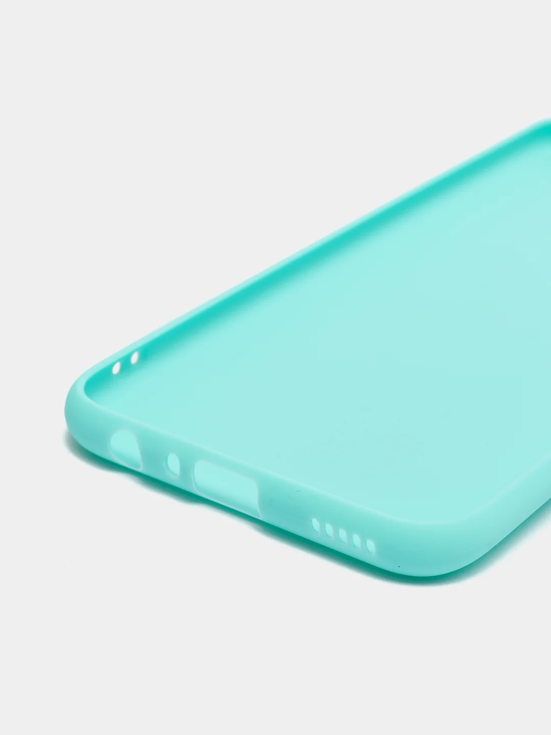 Бирюзовый чехол для Huawei Honor 10 Lite, P Smart 2019 цветной силиконовый матовый