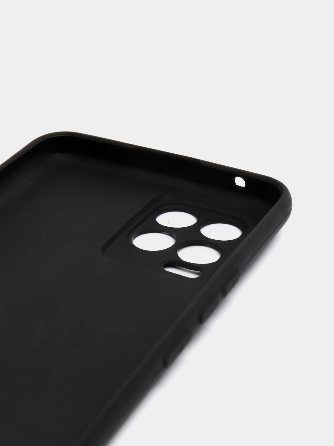 Черный чехол для Realme 8 / 8 Pro, силиконовый