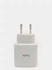 Белый блок питания 2USB USB/USB-C, PD 18W, зарядка для iPhone, QC3.0/QC2.0, быстрая зарядка C57A
