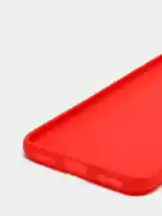 Красный чехол для Xiaomi Redmi 5 Plus (Сяоми Редми 5 Плюс), силиконовый, цветной, матовый