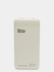 Внешний аккумулятор 10000 mAh, 2 USB 2.1A, Micro USB, Type-C, MС PB33-10