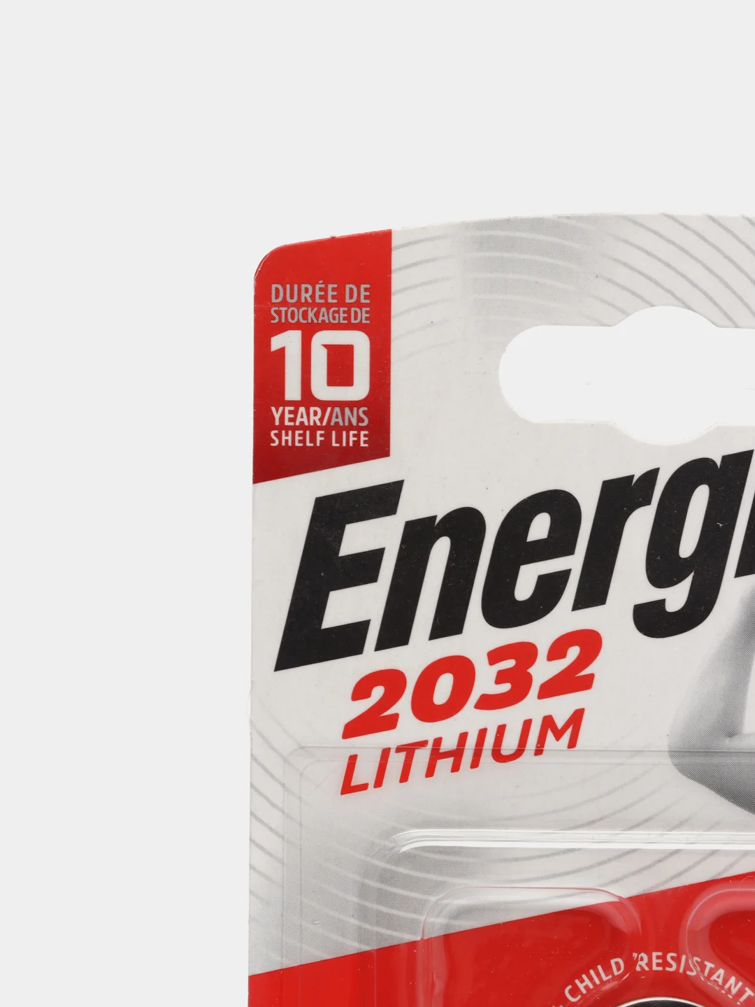 Батарейка Energizer CR2032, литиевая 3V