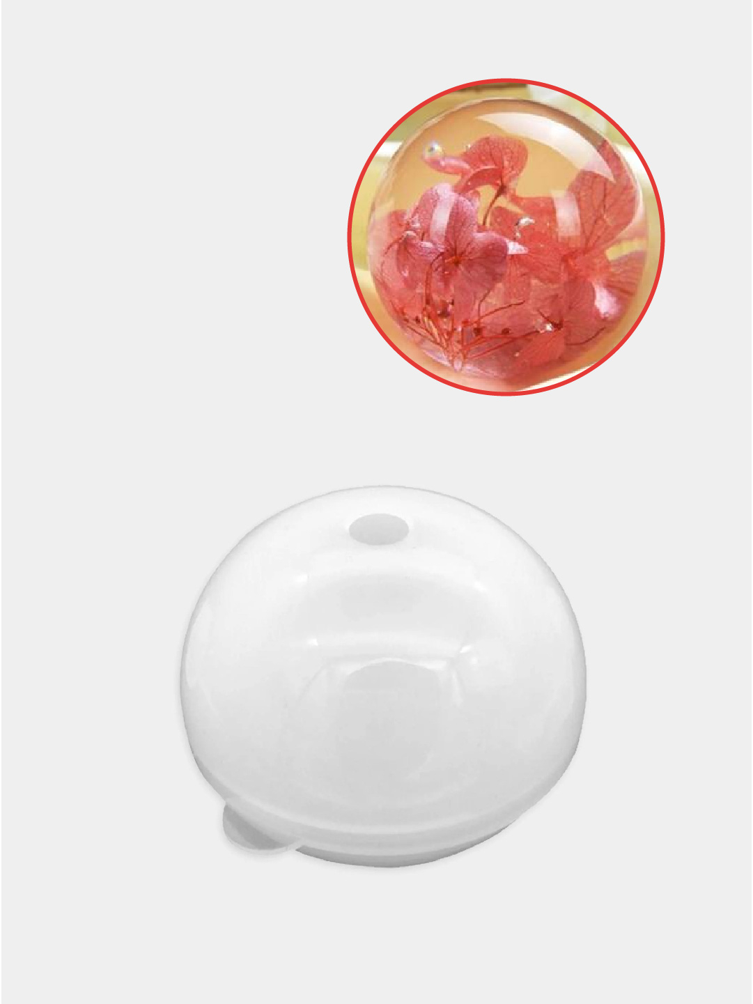 Color Pour Resin Sphere Silicone Mold