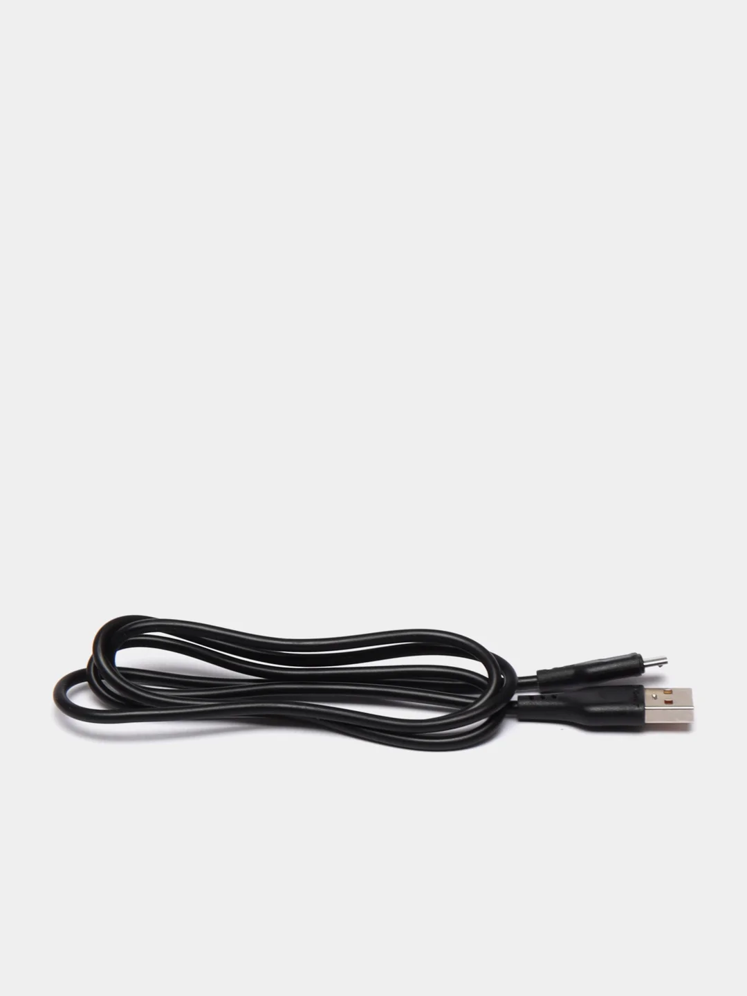 Черный кабель зарядный micro USB-Android, GoPower GP01M