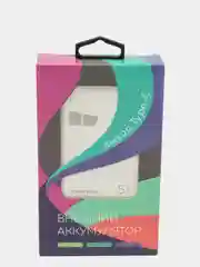 Белый внешний аккумулятор 5000 mAh 2USB 2.1A, Micro USB/Type-C, MC PB33-05