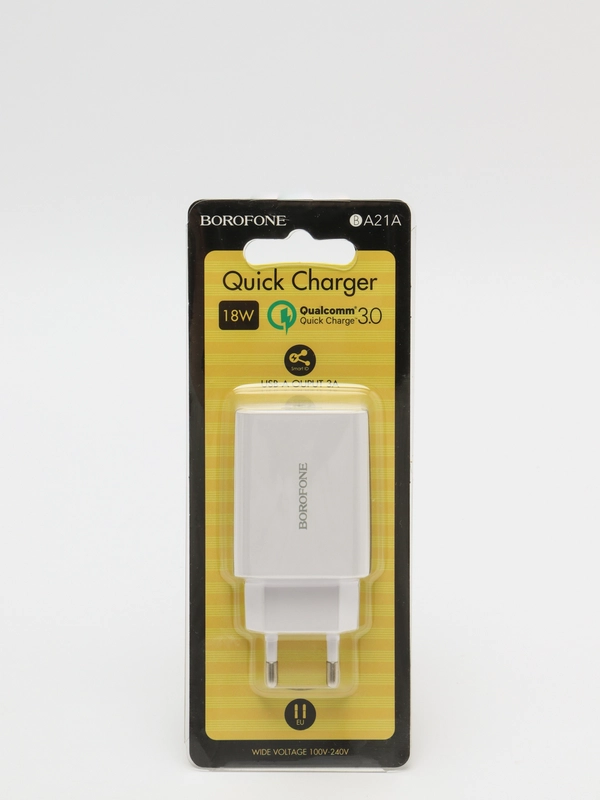 Блок питания 18W для быстрой зарядки QC 3.0
