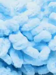 Бирюзовый пряжа Alize Puffy петельки