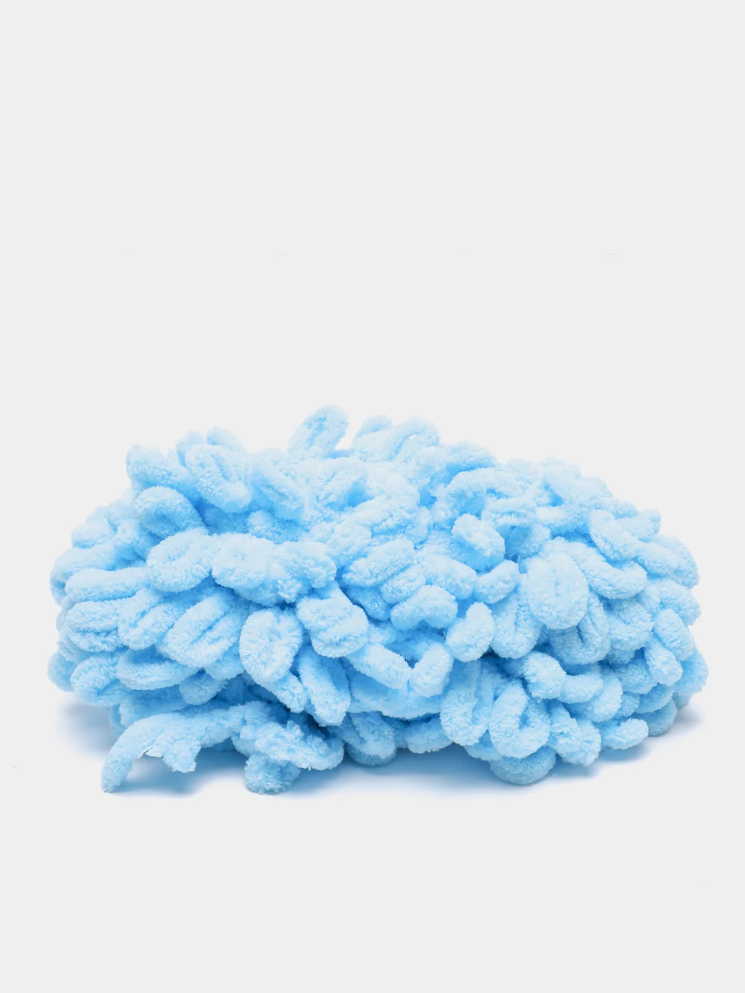 Бирюзовый пряжа Alize Puffy петельки