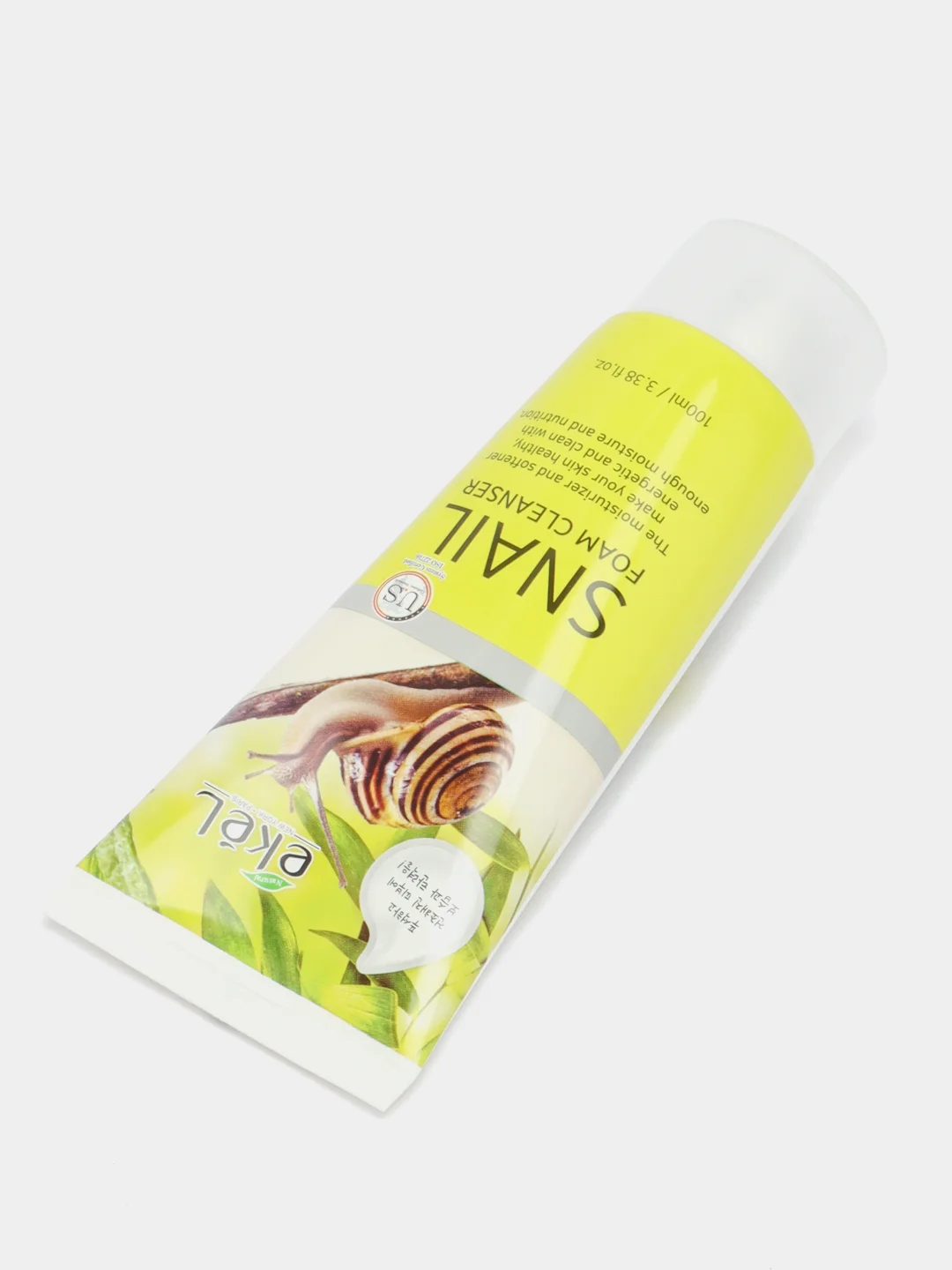 Корейская пенка с экстрактом секрета улитки Ekel Snail Foam Cleanser, 100 мл