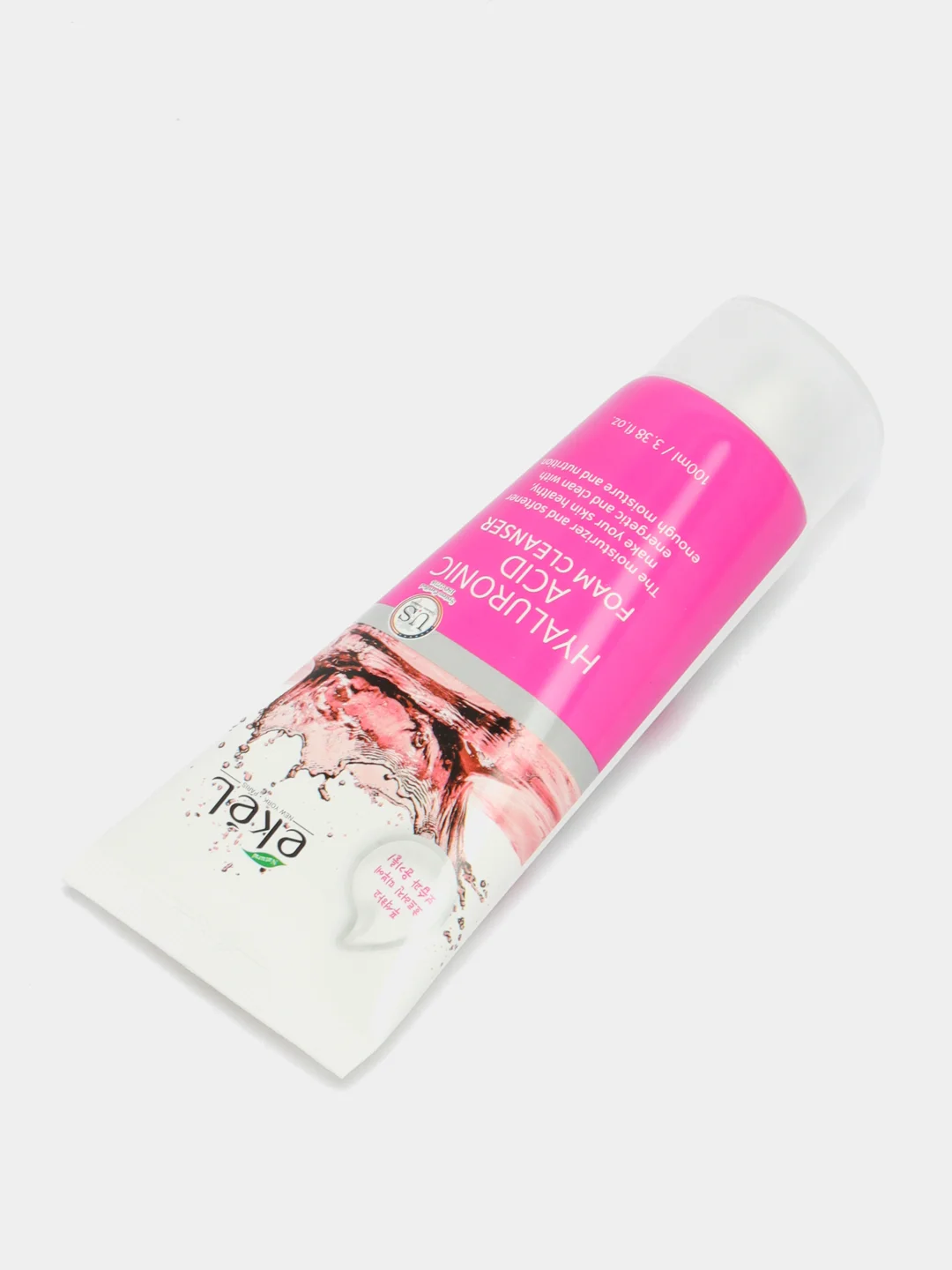 Пенка для умывания Ekel Foam Cleanser Hyaluronic Acid с гиалуроновой кислотой, 100 мл