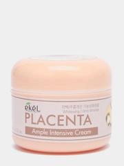 Корейский  ампульный крем для лица с плацентой Ekel Ample Intensive Cream Placenta, 100 г