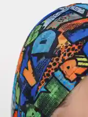 Оранжевый шапочка для плавания, шапочка для купания, шапочка для бассейна, универсальная