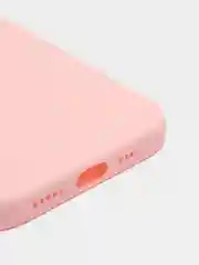 Розовый чехол iPhone 11 14 13 12 Pro Mini Plus XR 7 8 SE 2020 силиконовый (Айфон ХР Про Мини Плюс)