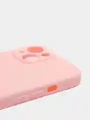 Розовый чехол iPhone 11 14 13 12 Pro Mini Plus XR 7 8 SE 2020 силиконовый (Айфон ХР Про Мини Плюс)