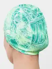 Зелёный хаки шапочка для плавания, тканевая