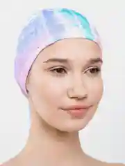 Прозрачный шапочка для плавания, тканевая
