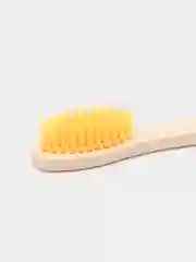 Желтый экологичная зубная щетка из бамбука