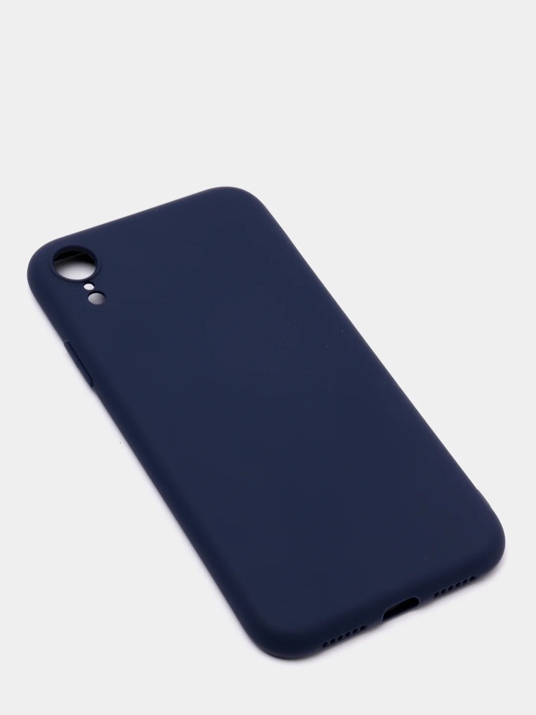 Серый чехол iPhone 11 14 13 12 Pro Mini Plus XR 7 8 SE 2020 силиконовый (Айфон ХР Про Мини Плюс)