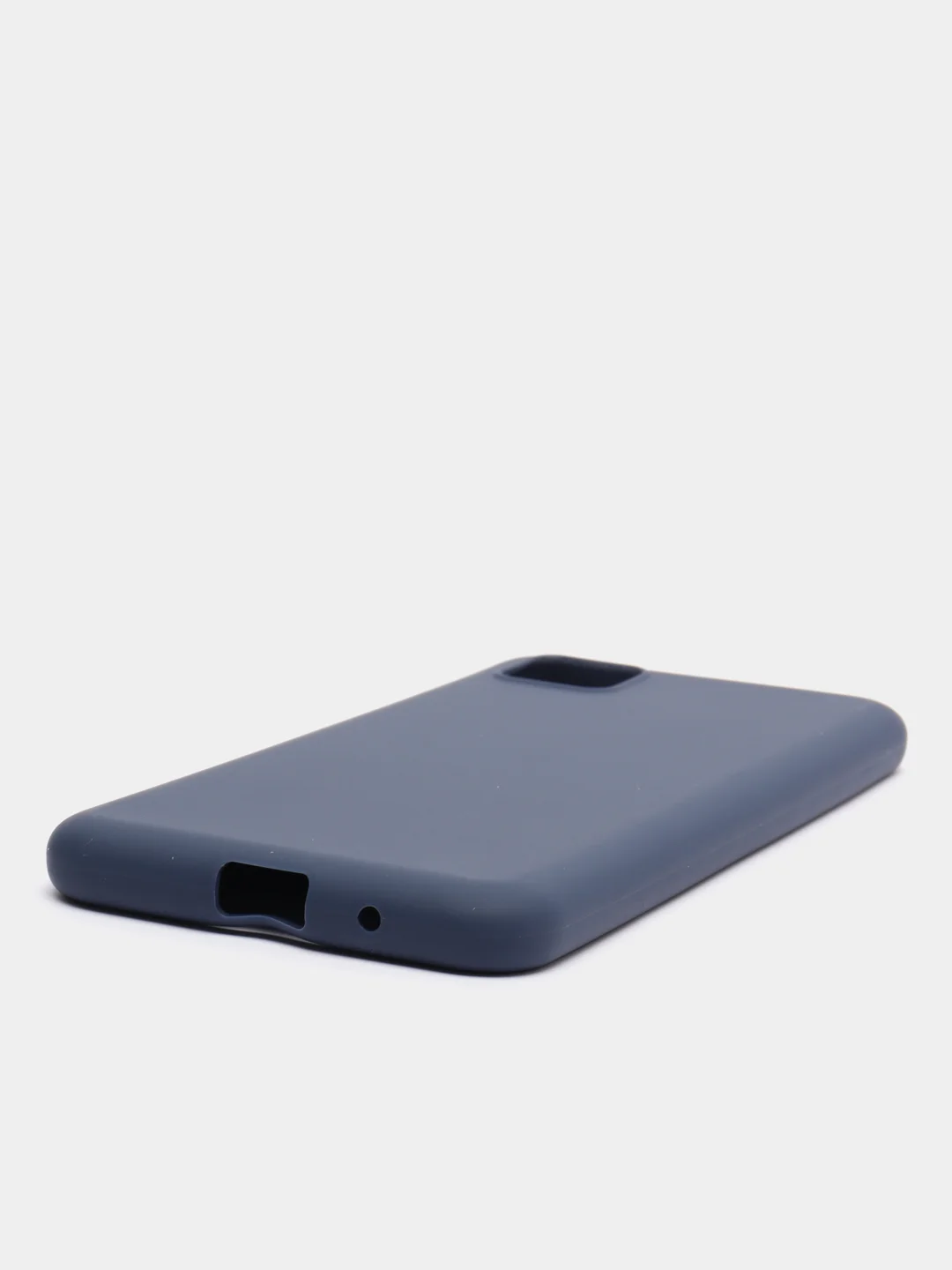 Темно-синий чехол для Honor 9S,  Huawei Y5p 2020 силиконовый цветной матовый