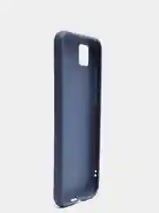 Темно-синий чехол для Honor 9S,  Huawei Y5p 2020 силиконовый цветной матовый