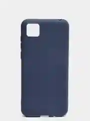 Темно-синий чехол для Honor 9S,  Huawei Y5p 2020 силиконовый цветной матовый