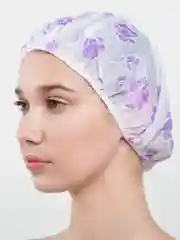 Фиолетовый шапочка для душа, плотная