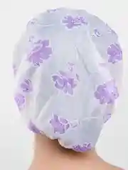 Фиолетовый шапочка для душа, плотная