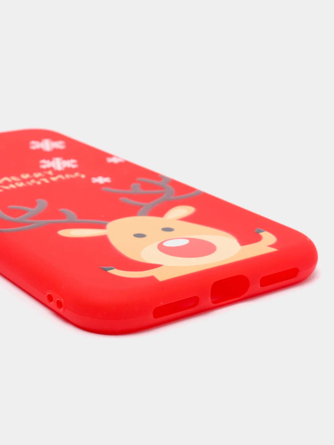 Белый чехол для iPhone "Happy New Year", 5/5s/SE/6s/7/8 Plus/X/XS Max/XR/11/12/mini/Pro