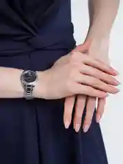 Серебряный часы наручные женские