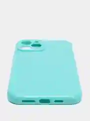 Бежевый чехол для айфон (iPhone) 11 XR 13 12 7 8 Plus mini pro max силиконовый прозрачный про макс