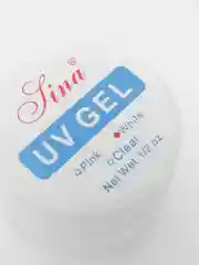 Белый уф гель для наращивания и укрепления ногтей "ЛИНА" 3 ЦВЕТА