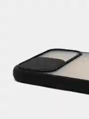 Черный чехол для Айфон iPhone 11 Pro, Max 12, 13 mini, 14 Plus, 15 с защитой для камеры