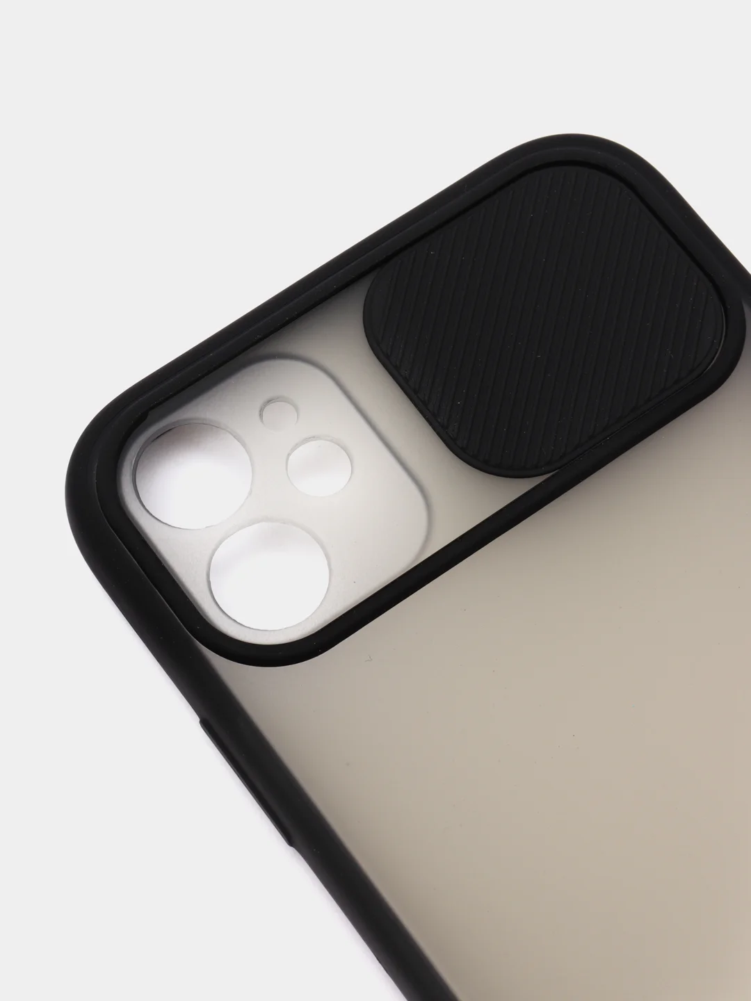 Черный чехол для Айфон iPhone 11 Pro, Max 12, 13 mini, 14 Plus, 15 с защитой для камеры