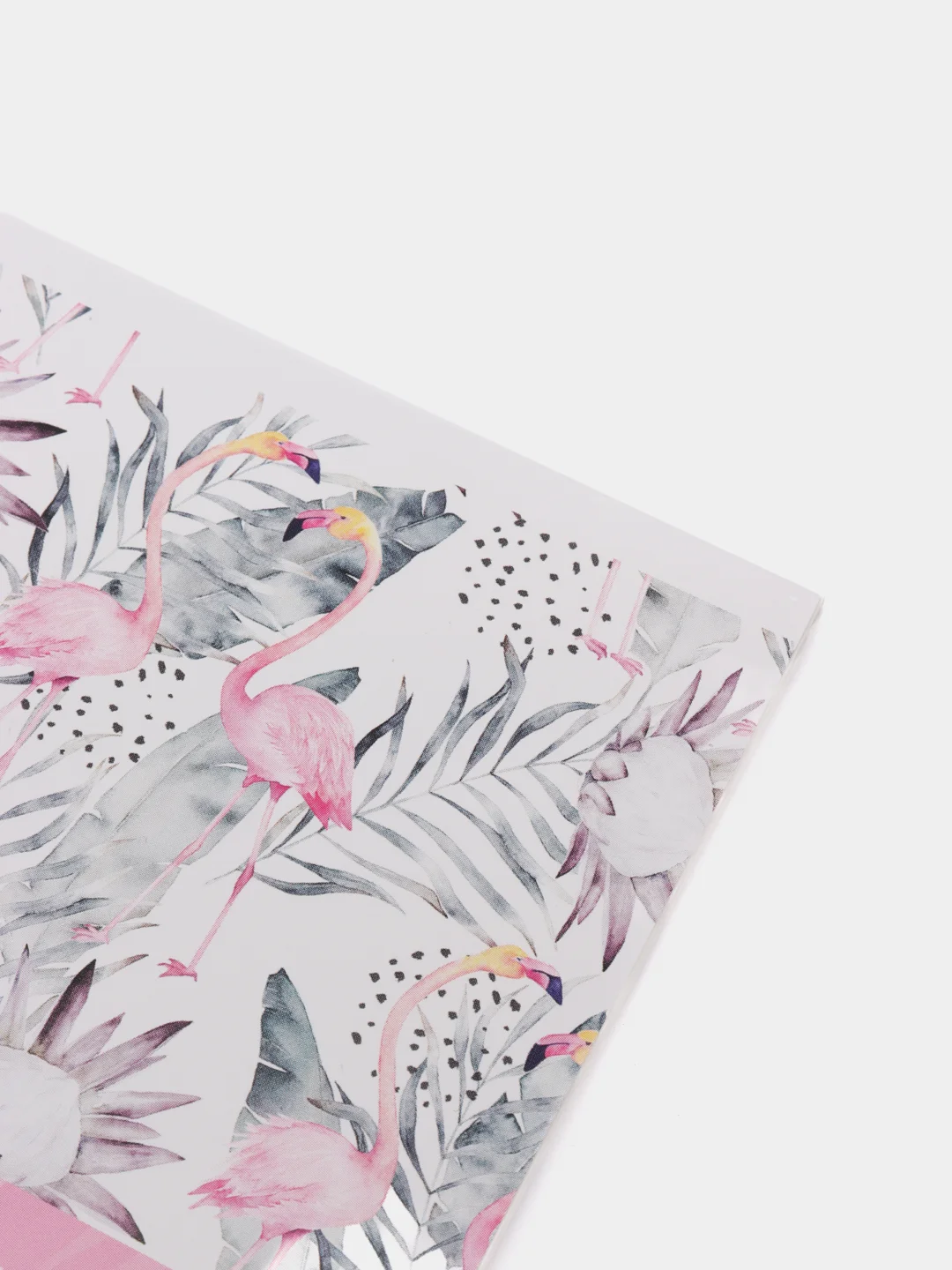 Розовый альбом для рисования А4, 20л., "Стиль. Flamingo", на скрепке