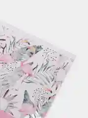 Розовый альбом для рисования А4, 20л., "Стиль. Flamingo", на скрепке
