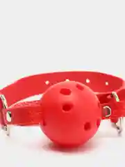 Красный кляп БДСМ в рот для эротических игр, аксессуары для секса, 18+