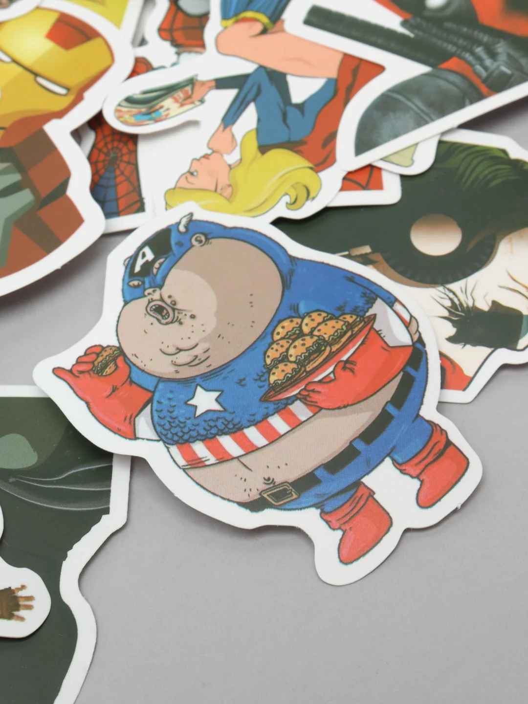 Стикерпак супергерои "Marvel ", 50 шт стикеры наклейки