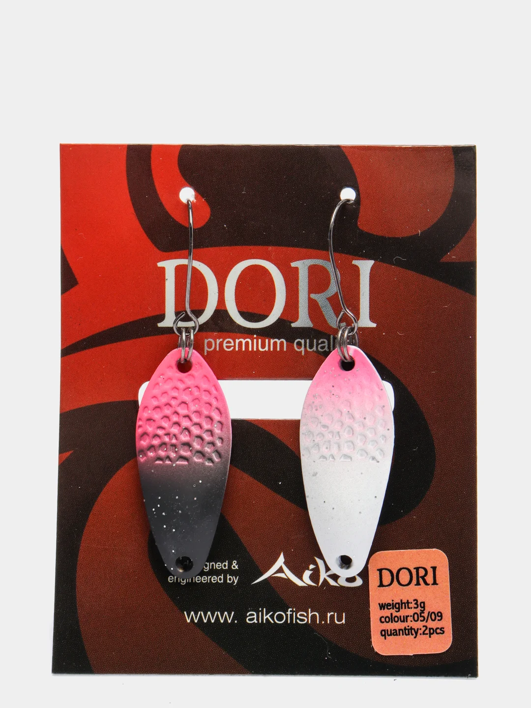 Белый блесна Aiko Dori, 3 г