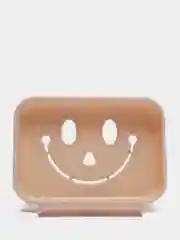 Светло-жёлтый мыльница "Smile"