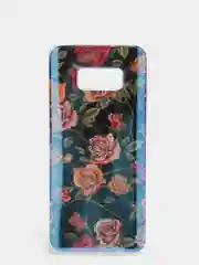 Чехол-накладка Samsung S8, силикон с рисунком